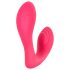 SMILE Panty - vibrador 2 en 1 recargable y con control remoto (rosa)