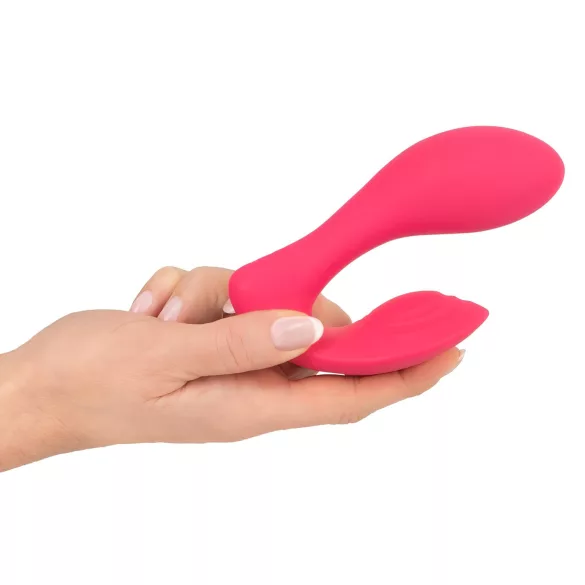 SMILE - vibrador para braguitas recargable 2 en 1 con control remoto - rosa