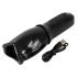 STROKER Rotating - recargable, boca rotatoria masturbador (negro)