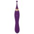 Javida - Set vibrador y estimulador 2 en 1 (lila)