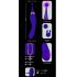 Javida - Set vibrador y estimulador 2 en 1 (lila)