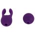 Javida - Set vibrador y estimulador 2 en 1 (lila)