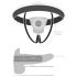 You2Toys Strap-on: Consolador Hueco Ajustable (Color Natural)
