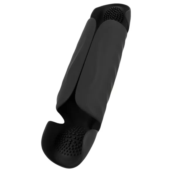 Rebel - vibrador para el glande de 3 motores (negro)