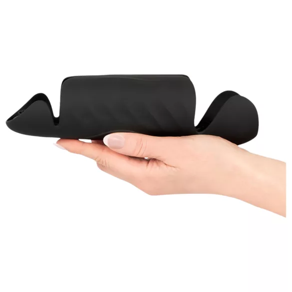 Rebel - vibrador de glande con 3 motores - silicona negra