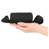 Rebel - vibrador para el glande de 3 motores (negro)
