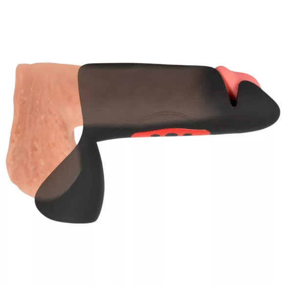 Rebel - vibrador de glande con 3 motores - silicona negra