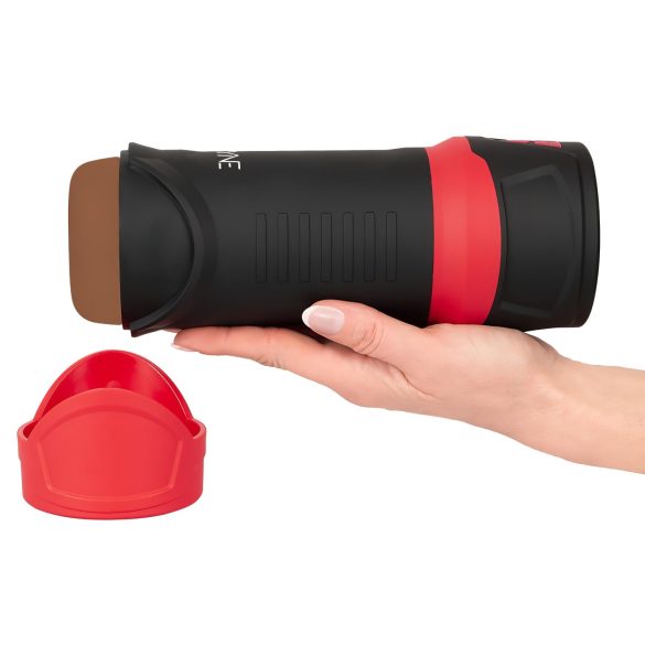 WYNE 04 - masturbador recargable con vibración y succión - marrón