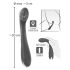SMILE Punto G - Vibrador recargable con textura para el Punto G (lila)