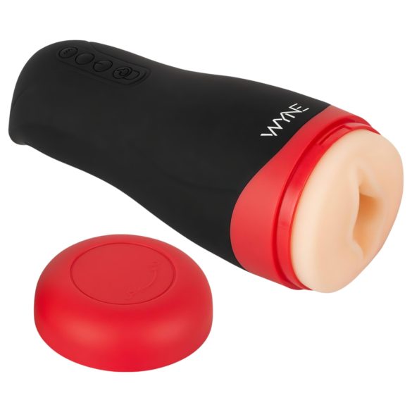 WYNE 01 - Recargable, vibro-suctor y calienta (negro)