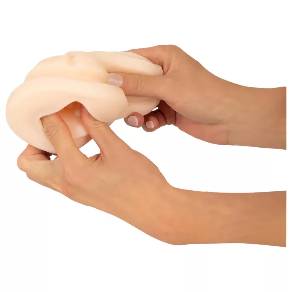 WYNE 01 - masturbador recargable vibrador succionador calefactable negro