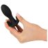 ANOS - vibrador prostático recargable, negro e impermeable