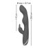 SMILE - Vibrador flexible para punto A y G con brazo estimulador (lila)