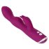 SMILE - vibrador flexible con estimulador de clítoris y punto G (morado)