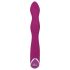 SMILE - vibrador flexible con estimulador de clítoris y punto G (morado)
