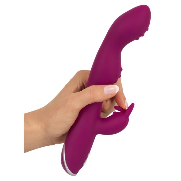 SMILE - vibrador flexible con brazo para clítoris A y punto G - silicona lila