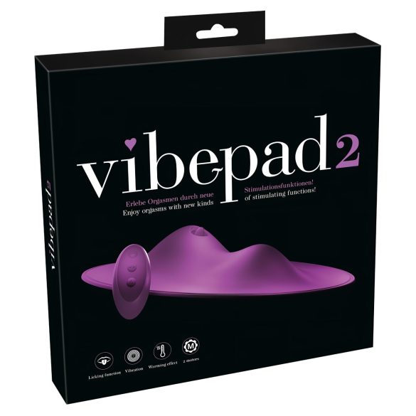 VibePad 2 - almohada vibradora lamedora (lila)