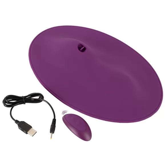 VibePad 2 - almohada vibradora estimuladora de clítoris - silicona lila