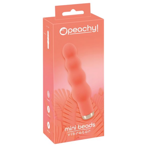 You2Toys Peachy! Mini Perlas - Vibrador con Cuentas (Durazno)