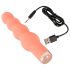 You2Toys Peachy! Mini Perlas - Vibrador con Cuentas (Durazno)