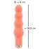 You2Toys Peachy! Mini Perlas - Vibrador con Cuentas (Durazno)