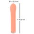 You2Toys ¡peachy! Mini Vibrador recargable para Punto G (melocotón)
