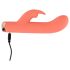 You2Toys Peachy! Mini Rabbit - Vibrador Recargable con Conejito (Durazno)