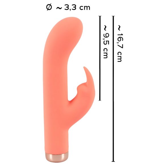 You2Toys - Mini vibrador conejo recargable - silicona melocotón