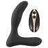 Vibrador próstata recargable con control remoto (negro)