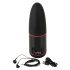 WYNE 02 - Masturbador vibrador-suctor recargable (blanco y negro)
