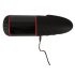 WYNE 02 - Masturbador vibrador-suctor recargable (blanco y negro)