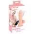 Nature Skin - vibrador con control remoto (natural)