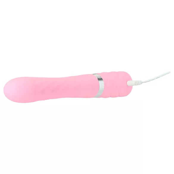 Pillow Talk Lively - vibrador recargable c/estimulador clitorial (rosa)