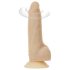 Naked Addiction Rotating 7 - vibrador rotante (18cm) - natural