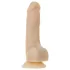 Naked Addiction Rotating 7 - vibrador rotante (18cm) - natural