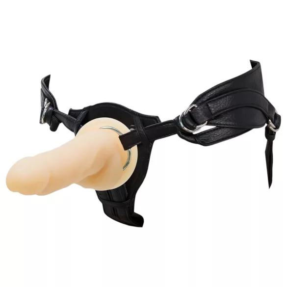 Naked Addiction Rotating 7 - vibrador rotante (18cm) - natural