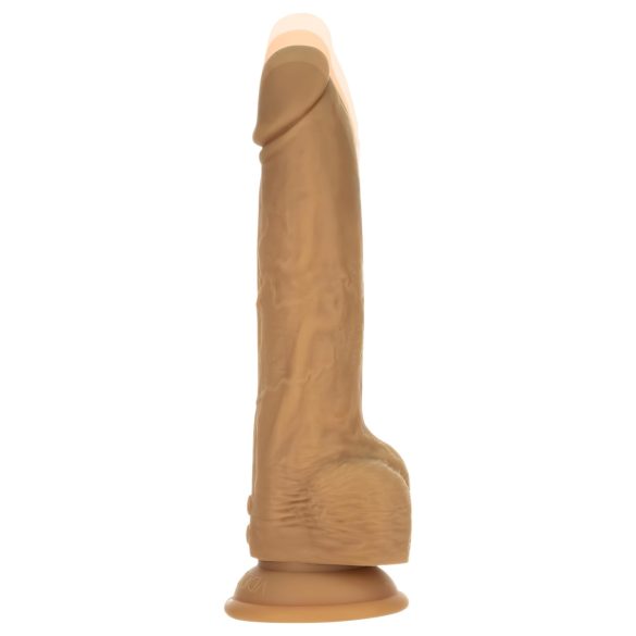 Naked Addiction Thrusting 9 - vibrador con movimiento - oscuro 23cm