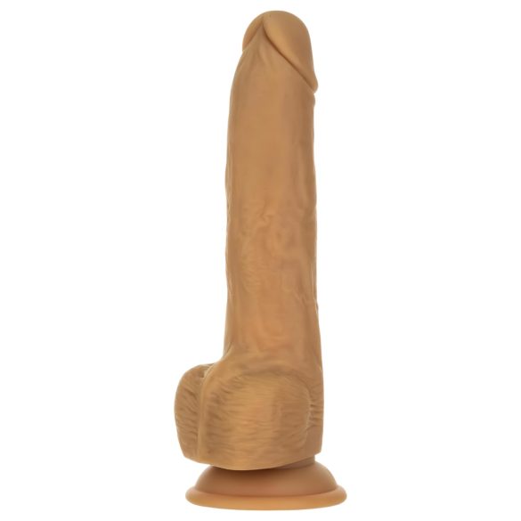 Naked Addiction Thrusting 9 - vibrador con movimiento - oscuro 23cm