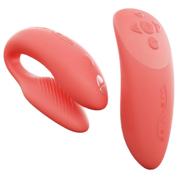 We-Vibe Chorus - vibrador para parejas inteligente y recargable (naranja)