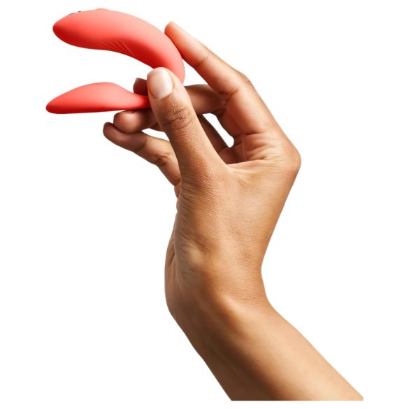 We-Vibe Chorus - vibrador para parejas recargable con app - naranja