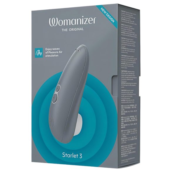 Womanizer Starlet 3 - succionador de clítoris por ondas - gris