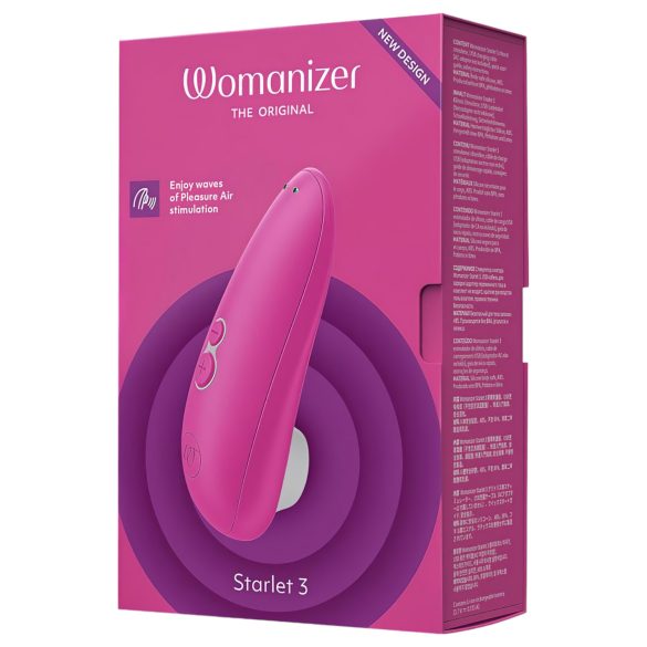 Womanizer Starlet 3 - estimulador succionador de clítoris - rosa