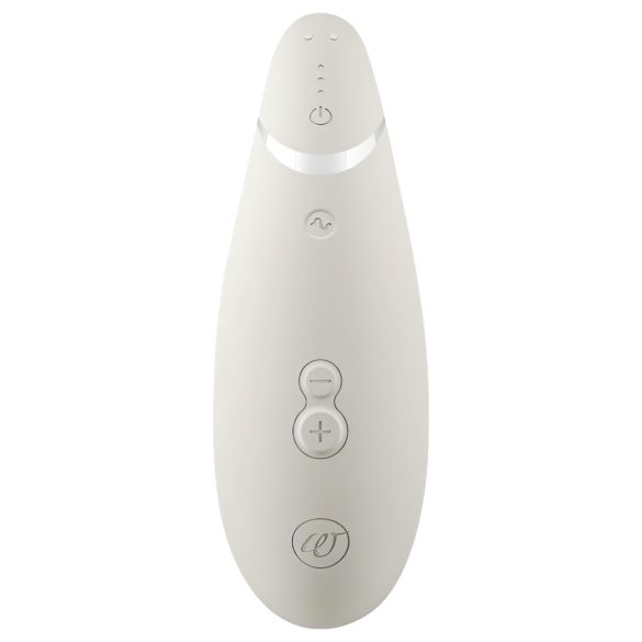 Womanizer Premium 2 - succionador de clítoris por ondas de aire - blanco