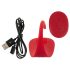 SMILE Slim Panty - Vibrador inalámbrico recargable para clítoris (rojo)