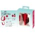 SMILE Slim Panty - vibrador de clítoris con control remoto (rojo)