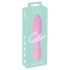 Cuties Mini 3: vibrador recargable rosa, acanalado y resistente al agua