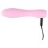 Cuties Mini 3: vibrador recargable rosa, acanalado y resistente al agua