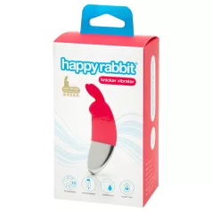   Happyrabbit Knicker - vibrador de clítoris recargable - silicona roja