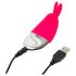 Happyrabbit Knicker - vibrador clitorial recargable (rojo)
