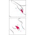 Happyrabbit Knicker - vibrador clitorial recargable (rojo)